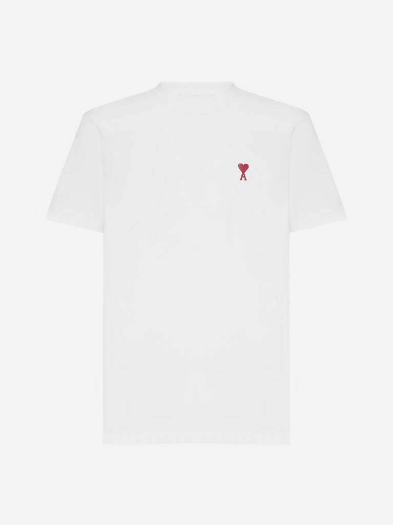 商品AMI|Logo cotton t-shirt,价格¥716,第1张图片