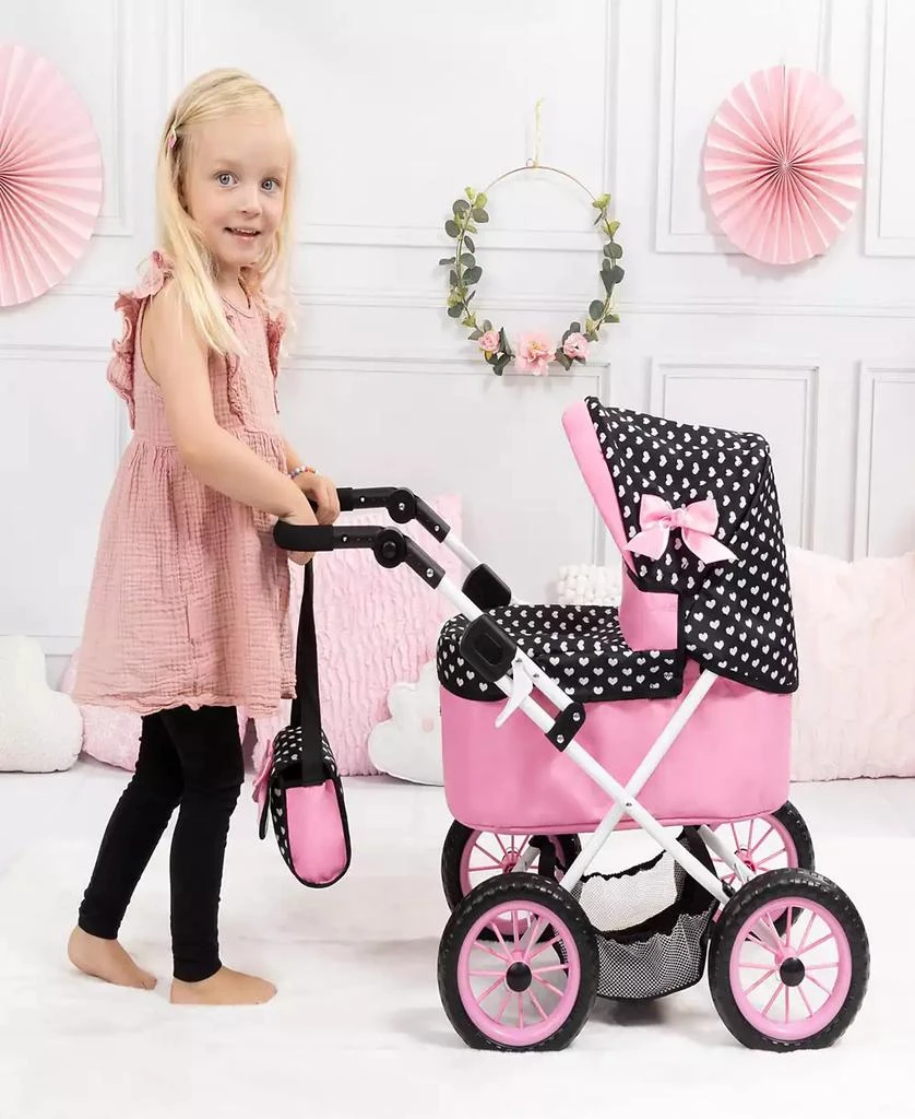 商品Bayer Design|Dolls - Hearts Trendy Pram,价格¥369,第5张图片详细描述