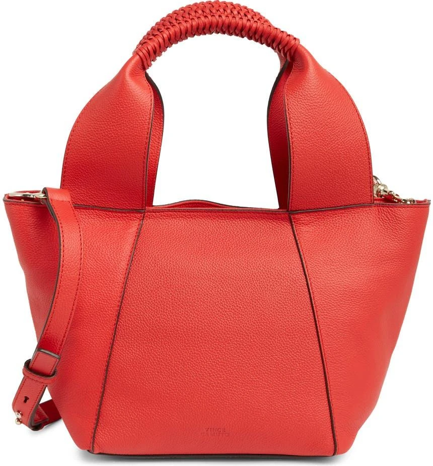 商品Vince Camuto|Janya Top Handle Leather Tote Bag,价格¥613,第1张图片