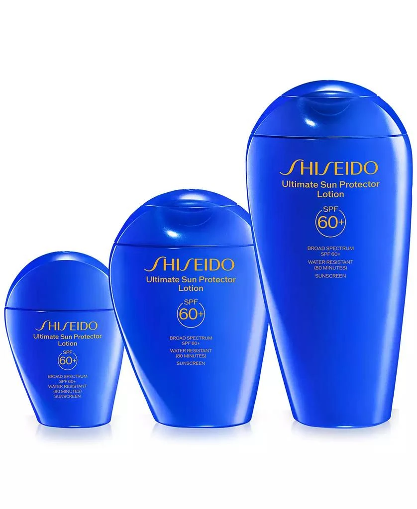 商品Shiseido|Ultimate Sun Protector Lotion SPF 60+, 150 ml,价格¥371,第4张图片详细描述