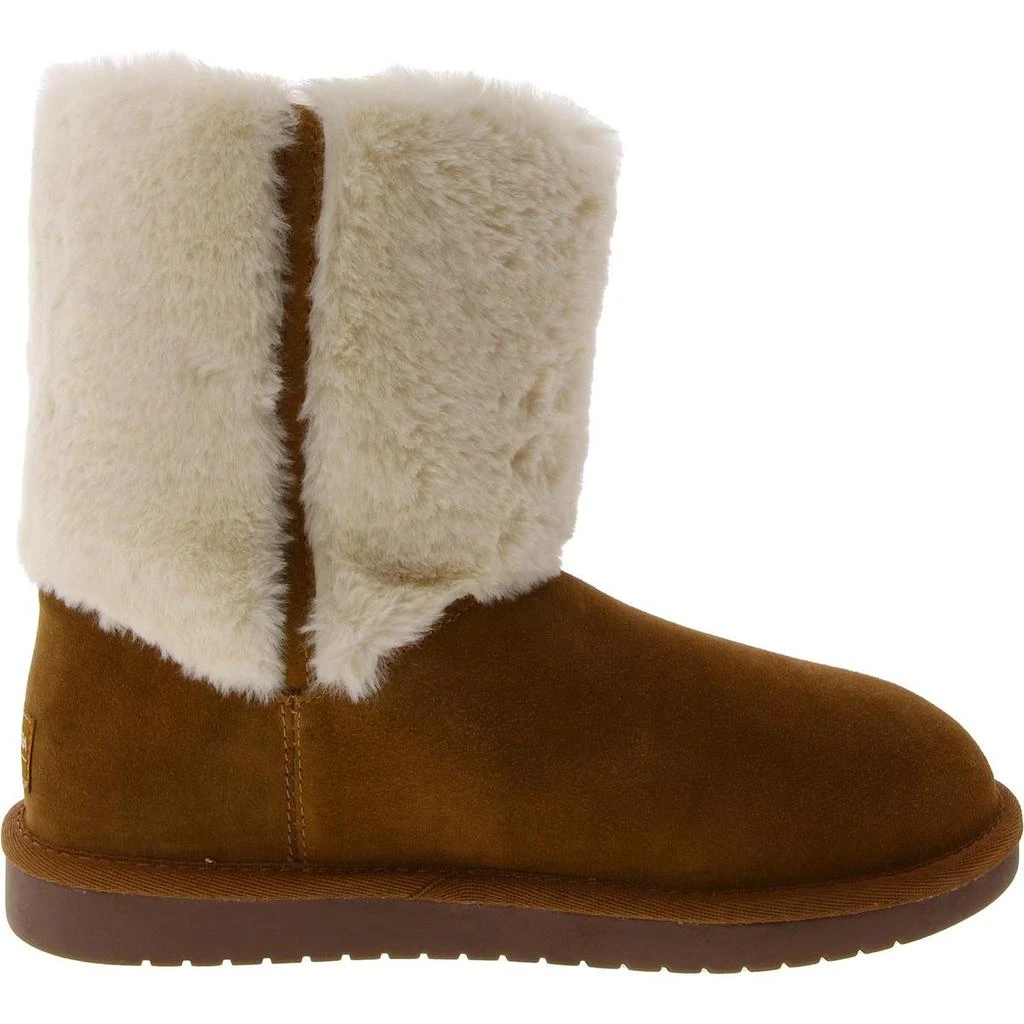 商品Koolaburra|Aubrei Short Girls Big Kid Suede Winter & Snow Boots,价格¥255,第3张图片详细描述