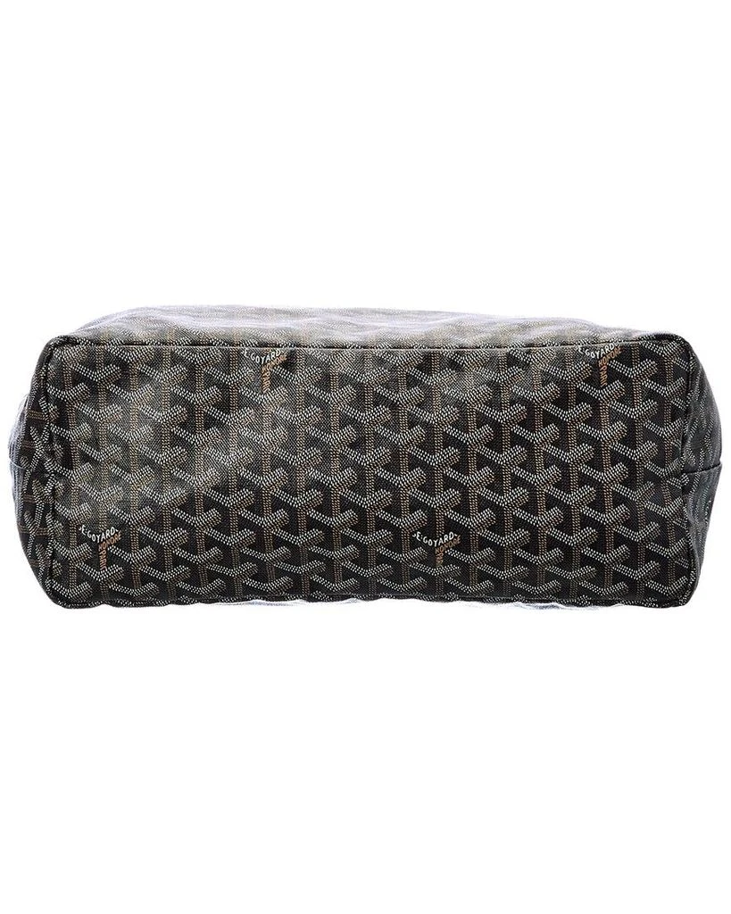 商品[二手商品] Goyard|Goyard Black Goyardine Canvas St. Louis PM (Authentic Pre-Owned),价格¥13913,第3张图片详细描述