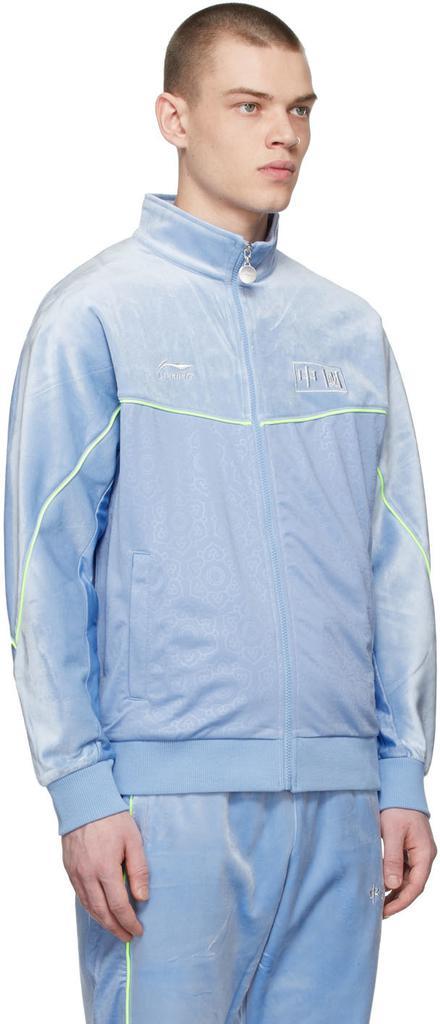 商品Li-Ning|Blue Velvet Logo Zip-Up Sweater,价格¥393,第4张图片详细描述