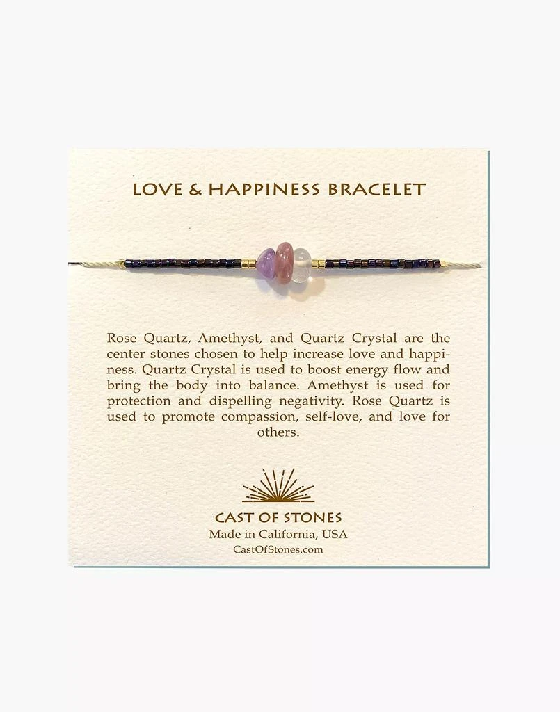 商品Madewell|Cast of Stones LOVE & HAPPINESS BRACELET,价格¥189,第1张图片