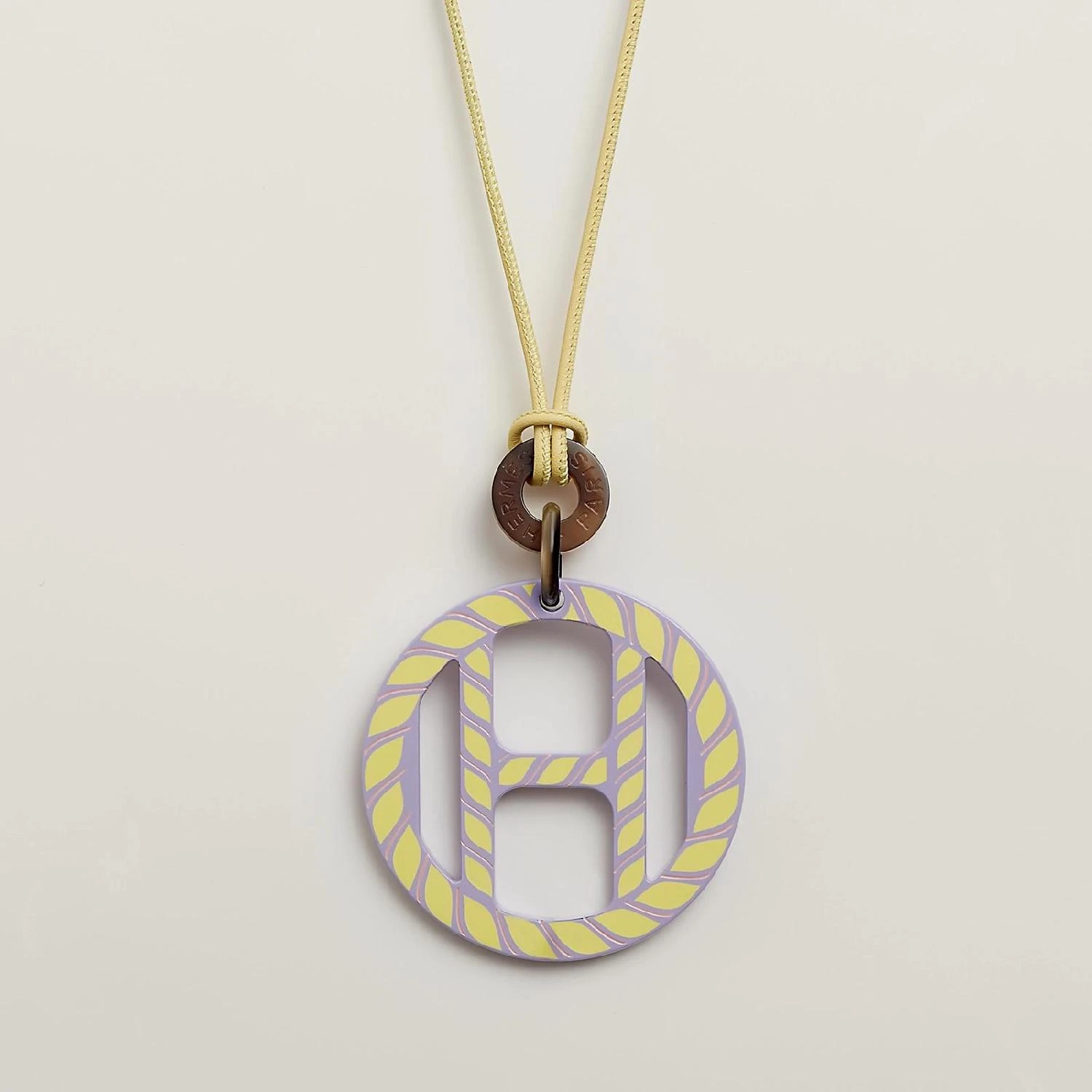 商品Hermes|【预售】 爱马仕 24秋冬 女士 吊坠 Pendentif H Equipe Nautique H000008FLF4,价格¥4023,第1张图片