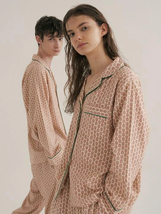 商品Jo`s lounge|Couple Wien Pajama Set,价格¥1138,第2张图片详细描述