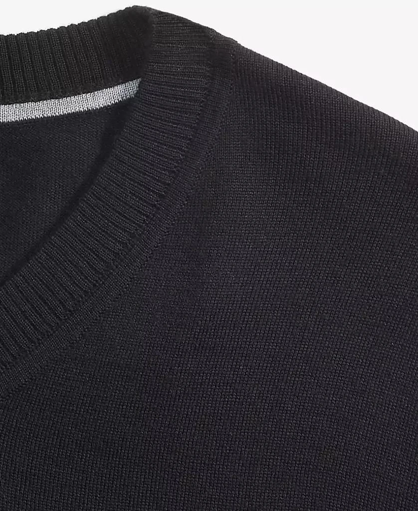 商品Alfani|Men's Long-Sleeve V-Neck Merino Sweater, Created for Macy's,价格¥187,第3张图片详细描述