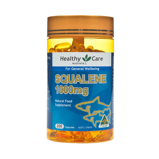 商品Healthy Care|Healthy Care 角鲨烯 1000mg 200粒*2,价格¥516,第1张图片