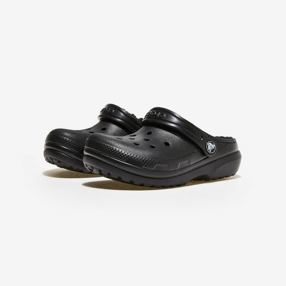 【Brilliant|包邮包税】卡骆驰 CLASSIC LINED CLOG K 儿童  凉鞋 沙滩鞋  CRS207010 BLACK/BLACK 商品