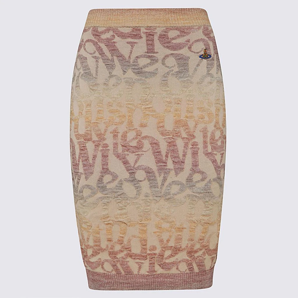 商品Vivienne Westwood|Vivienne Westwood Skirts Beige,价格¥1448,第5张图片详细描述