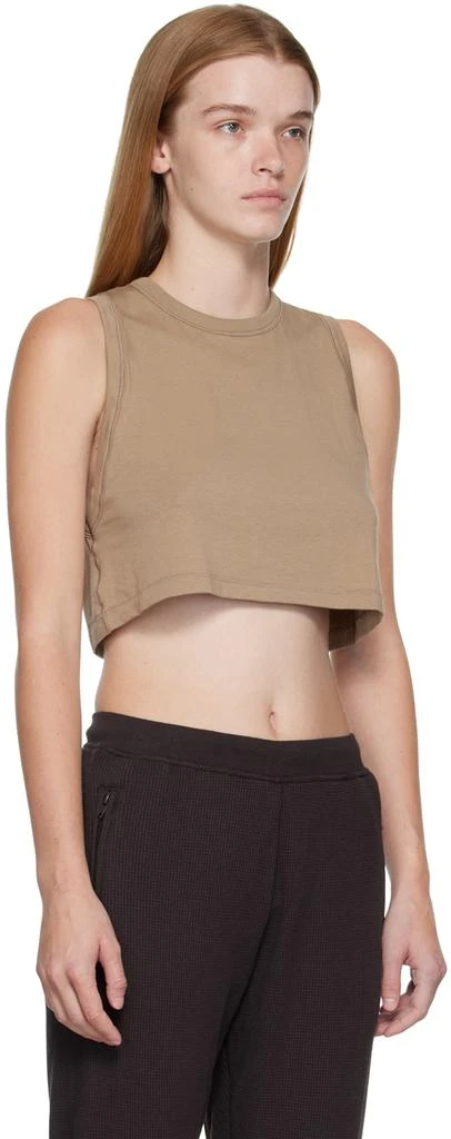 商品SKIMS|Beige SKIMS Boyfriend Sleep Crop Tank Top,价格¥279,第2张图片详细描述