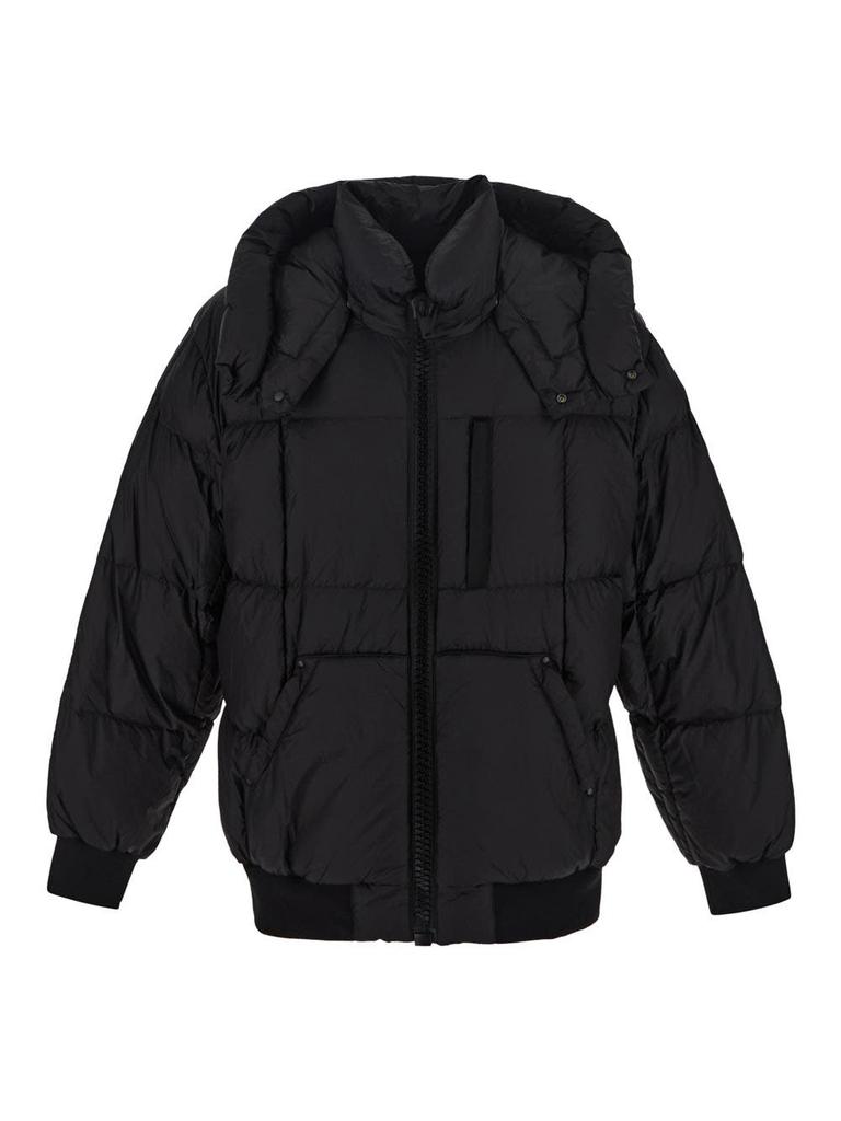 Black Puffer Jacket商品第1张图片规格展示