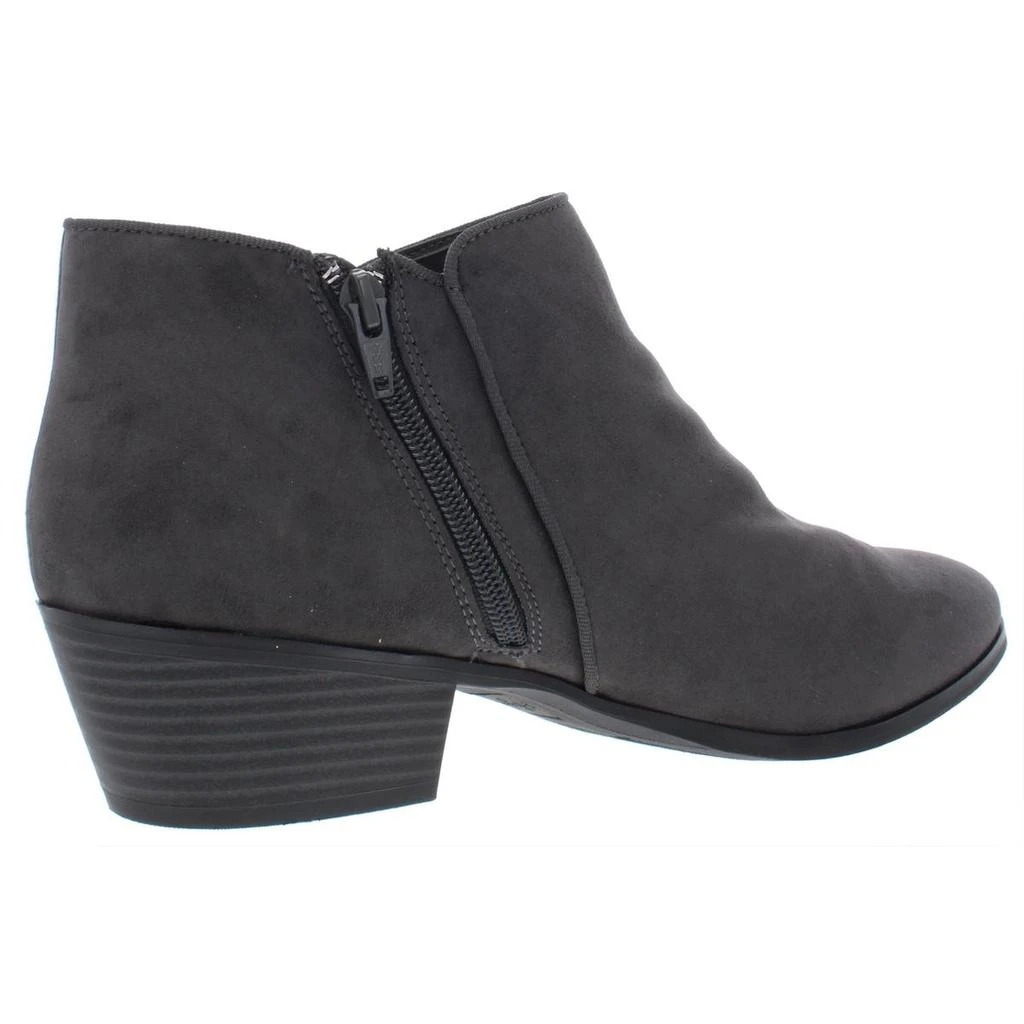 Style & Co. Womens Wileyy Faux Suede Zipper Booties 商品