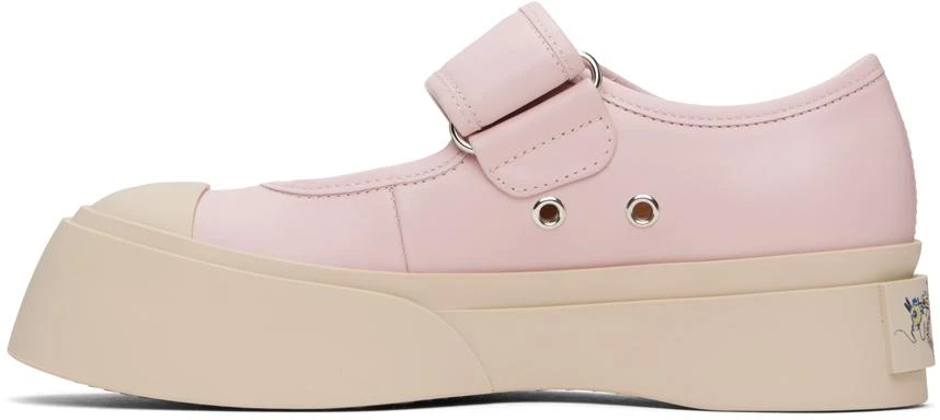 商品Marni|Pink Pablo Mary Jane Ballerina Flats,价格¥2396,第3张图片详细描述