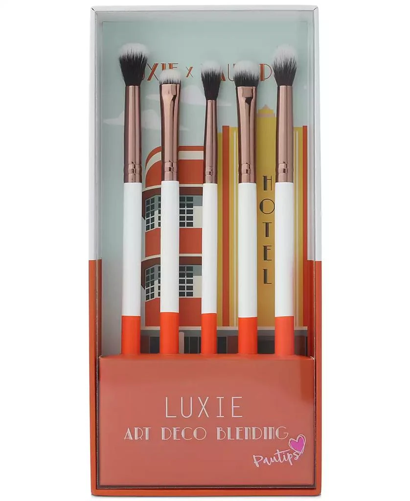 商品Luxie|5-Pc. Art Deco Blending Brush Set,价格¥561,第2张图片详细描述