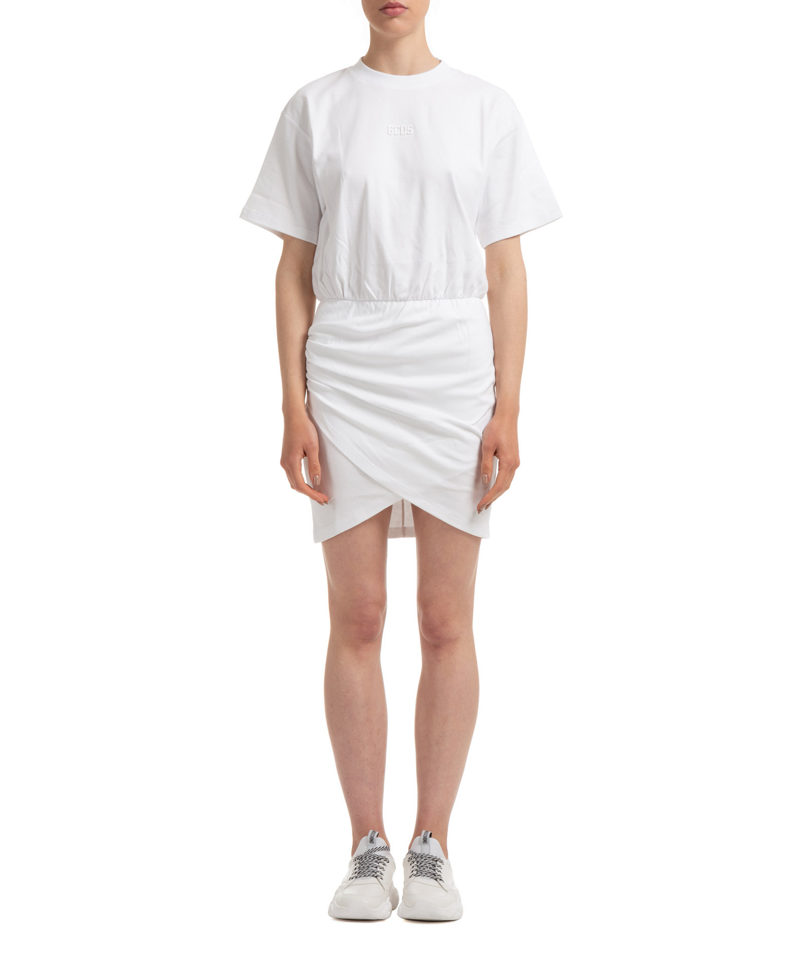 商品GCDS|GCDS 女士连衣裙 SS21W02015901 白色,价格¥755,第5张图片详细描述