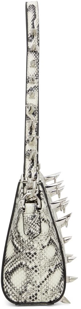 商品Givenchy|白色 & 黑色 XS Antigona 蛇纹单肩包,价格¥8903,第5张图片详细描述