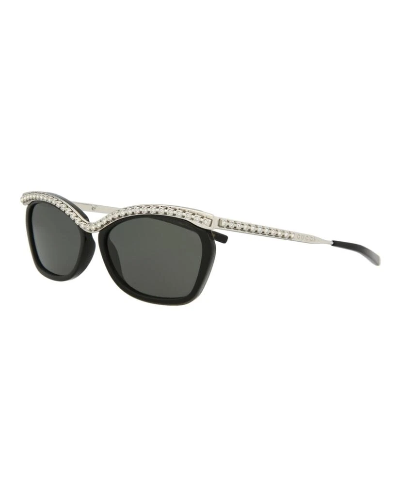 商品Gucci|Square-Frame Acetate Sunglasses,价格¥3024,第2张图片详细描述