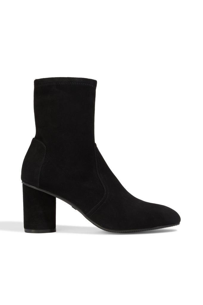 商品Stuart Weitzman|Margot stretch-suede sock boots,价格¥963,第1张图片