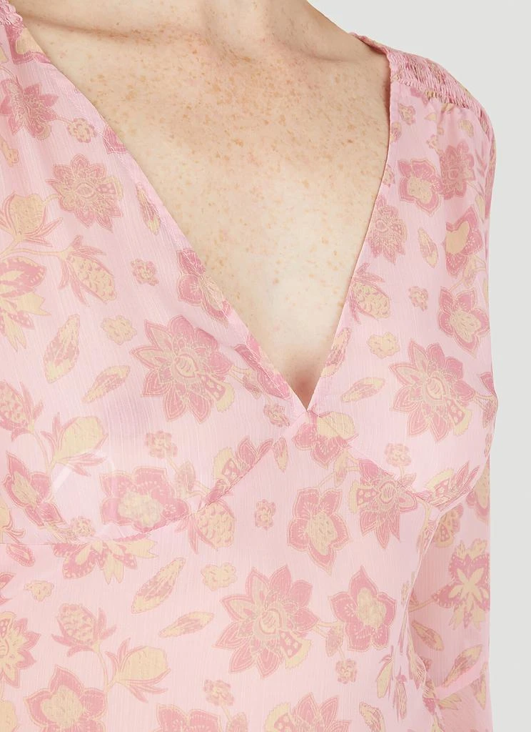 商品Guess USA|Floral Chiffon Blouse,价格¥358,第5张图片详细描述
