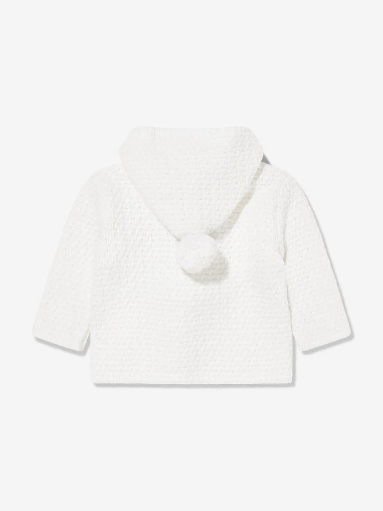 商品Paz Rodriguez|Paz Rodriguez Baby Wool Knitted Coat in Ivory,价格¥577,第2张图片详细描述