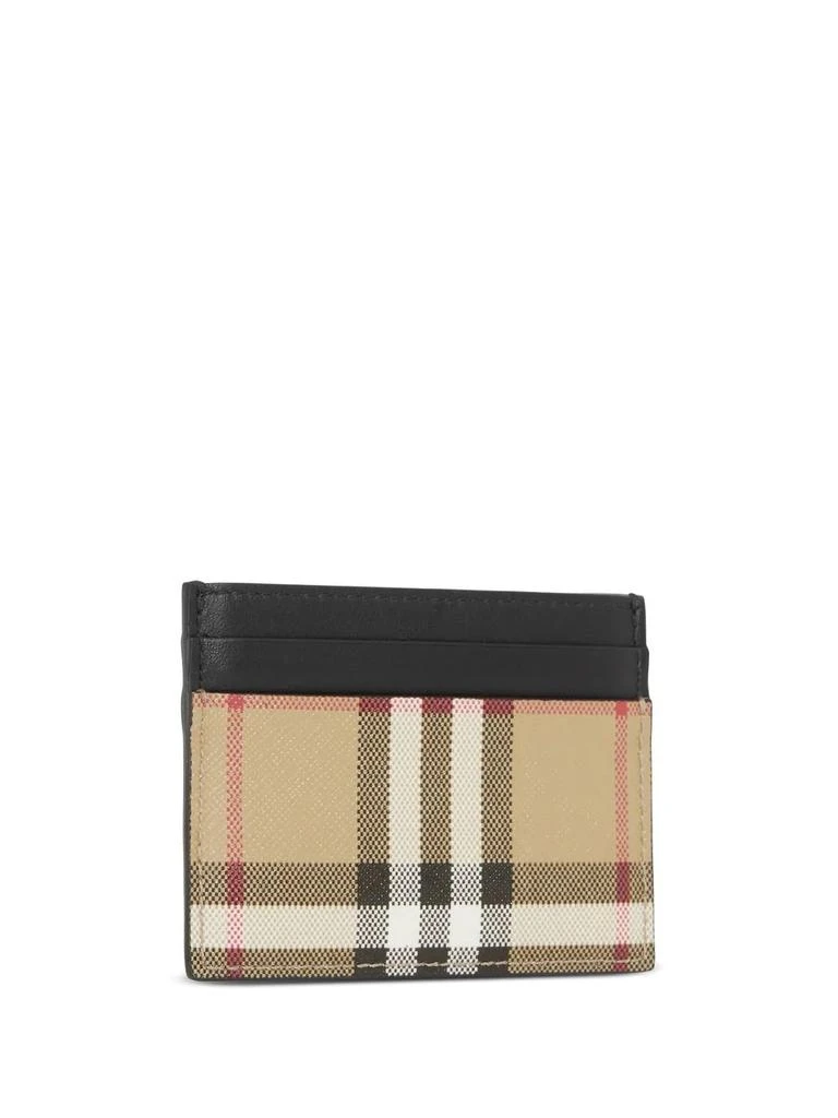 商品Burberry|Burberry vintage check leather cardholder,价格¥1879,第3张图片详细描述