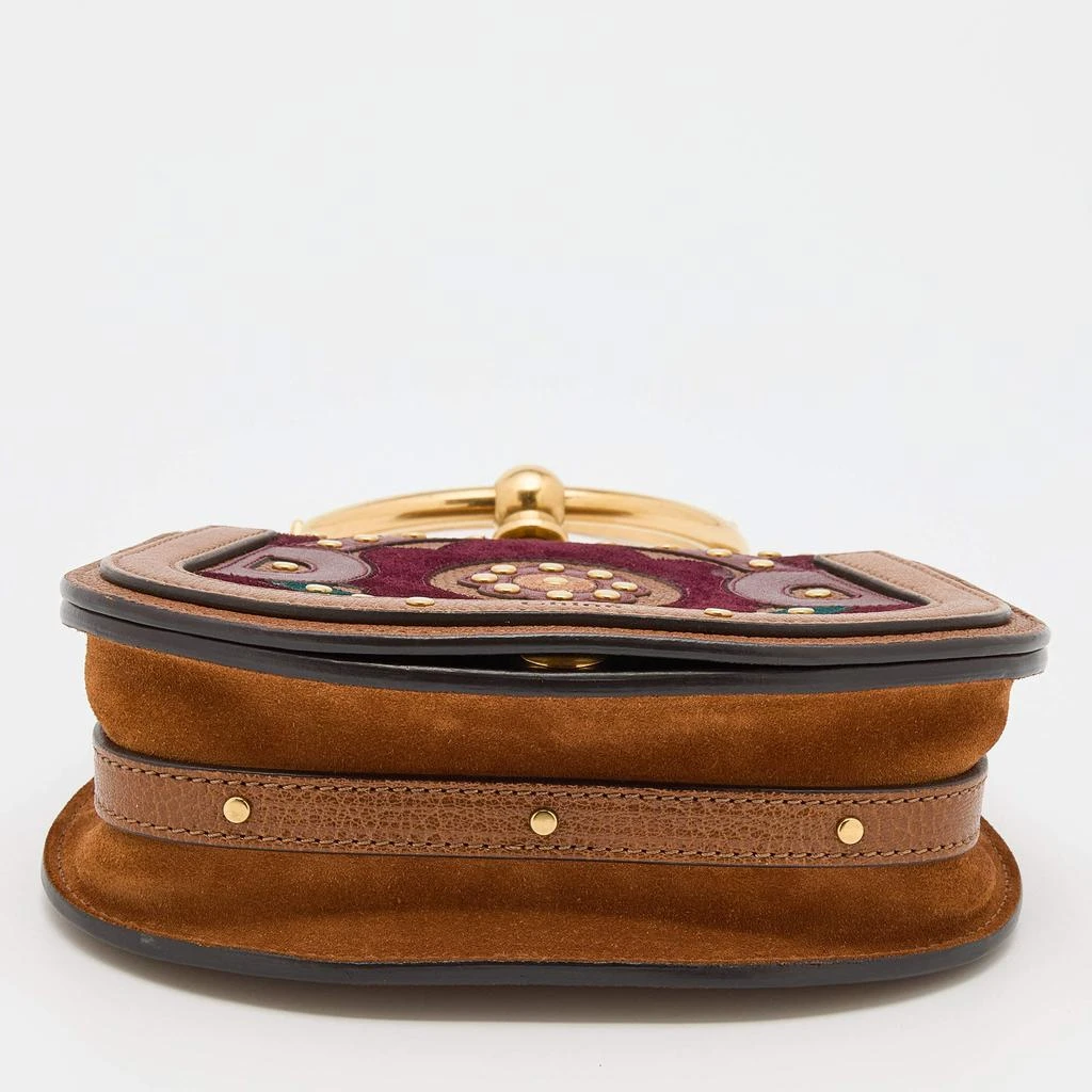 Chloe Multicolor Leather and Suede Nile Bracelet Crossbody Bag 商品
