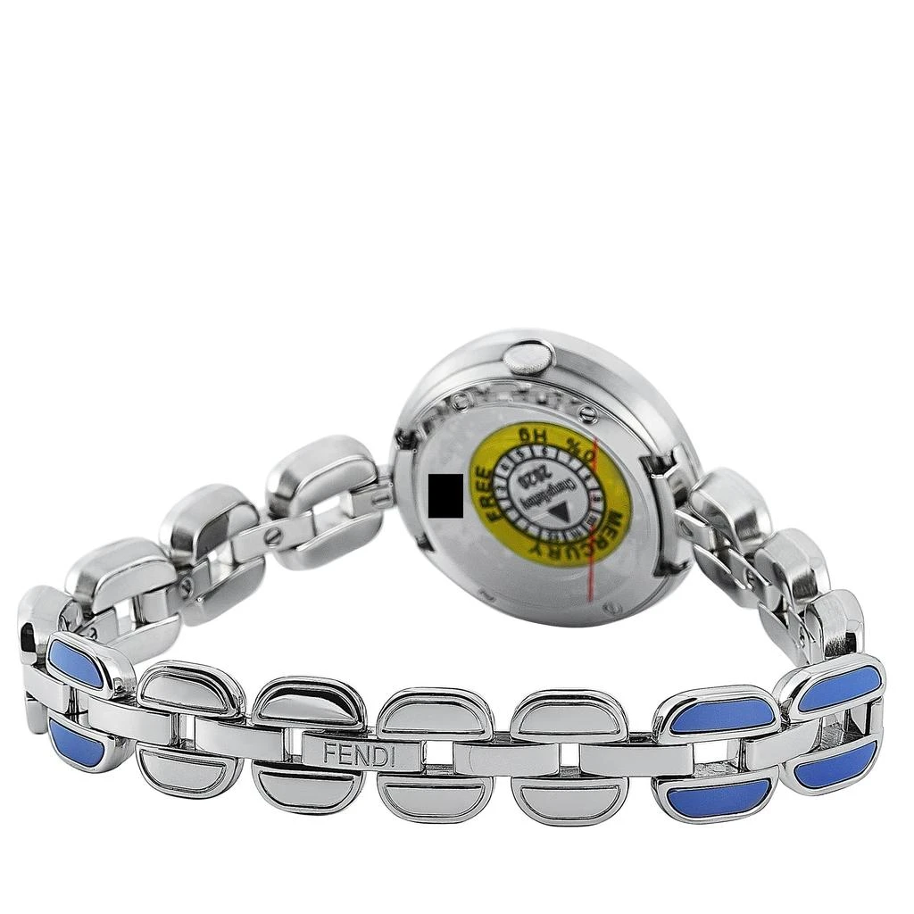 商品Fendi|Fendi My Way Blue Ceramic Quartz Watch F357024003,价格¥4451,第5张图片详细描述