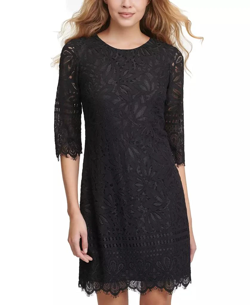 商品Kensie|Lace Sheath Dress,价格¥888,第3张图片详细描述