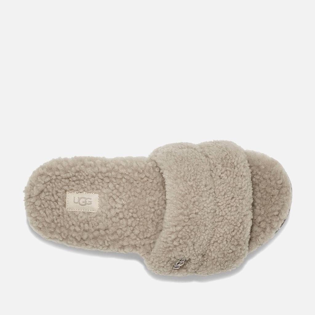 商品UGG|UGG Cozetta Curly Sheepskin Slippers,价格¥893,第7张图片详细描述