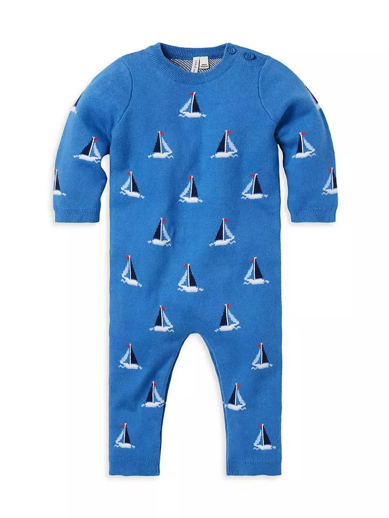 商品Janie and Jack|Baby's Sailboat Sweater Coverall,价格¥436,第1张图片