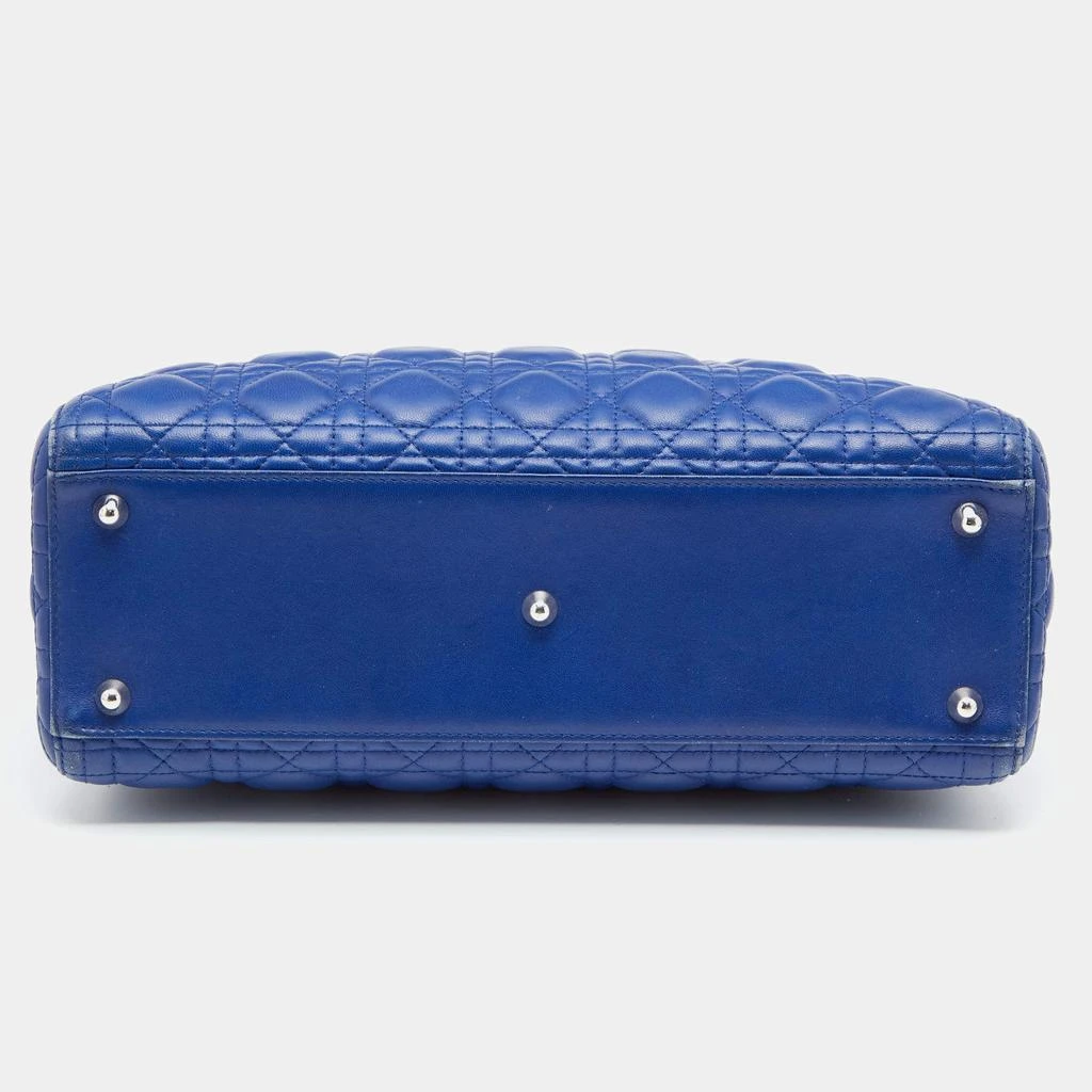 Dior Blue Cannage Leather Large Lady Dior Tote 商品
