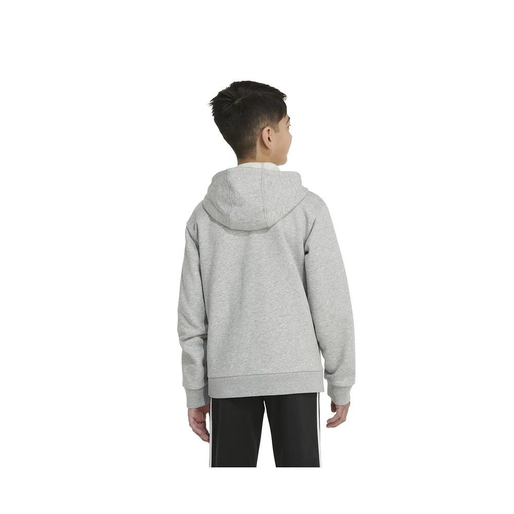 商品Adidas|Little Boys Long Sleeve Essential Heather Fleece Hoodie,价格¥258,第2张图片详细描述