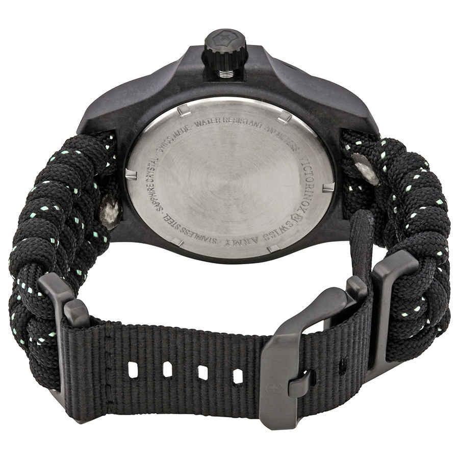 Victorinox I.N.O.X. Quartz Black Dial Mens Watch 241859商品第3张图片规格展示