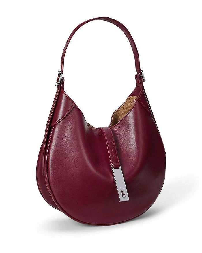 商品Ralph Lauren|拉夫劳伦 Polo ID 真皮单肩包 小号,价格¥4460,第5张图片详细描述