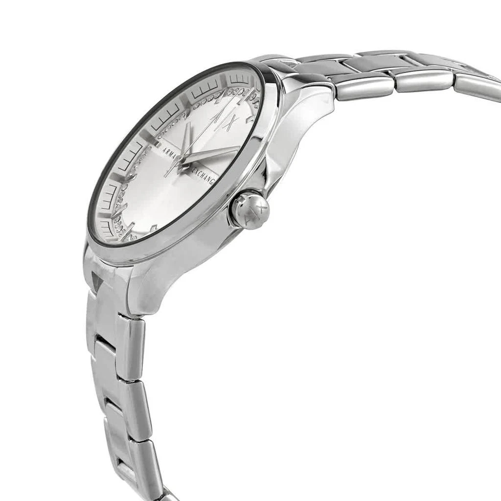 商品Armani Exchange|Armani Exchange Lady Hampton Quartz Silver Dial Ladies Watch AX5256,价格¥737,第2张图片详细描述
