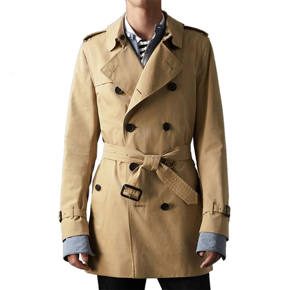 BURBERRY 卡其色男士风衣 3983339 商品