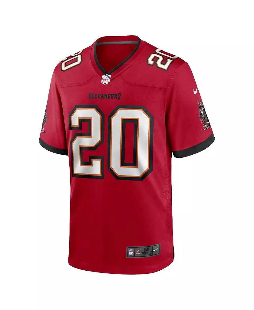 商品NIKE|Men's Ronde Barber Red Tampa Bay Buccaneers Retired Player Game Jersey,价格¥735,第2张图片详细描述