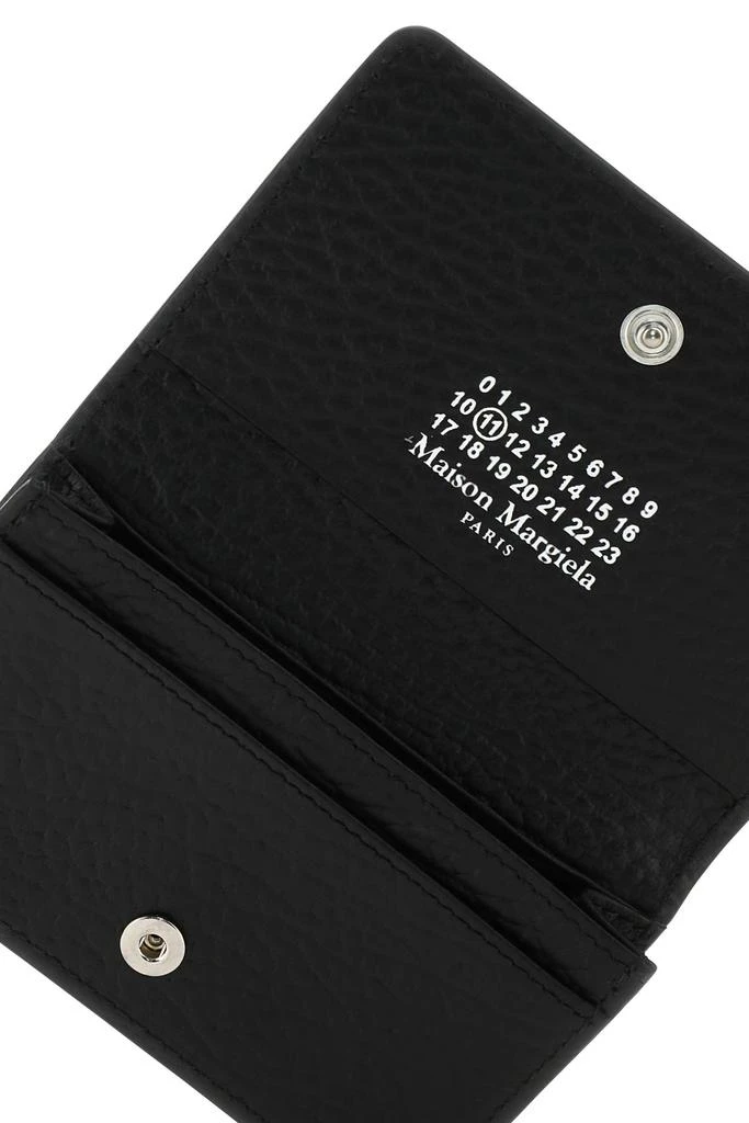 商品MAISON MARGIELA|Black leather coin purse,价格¥3224,第3张图片详细描述