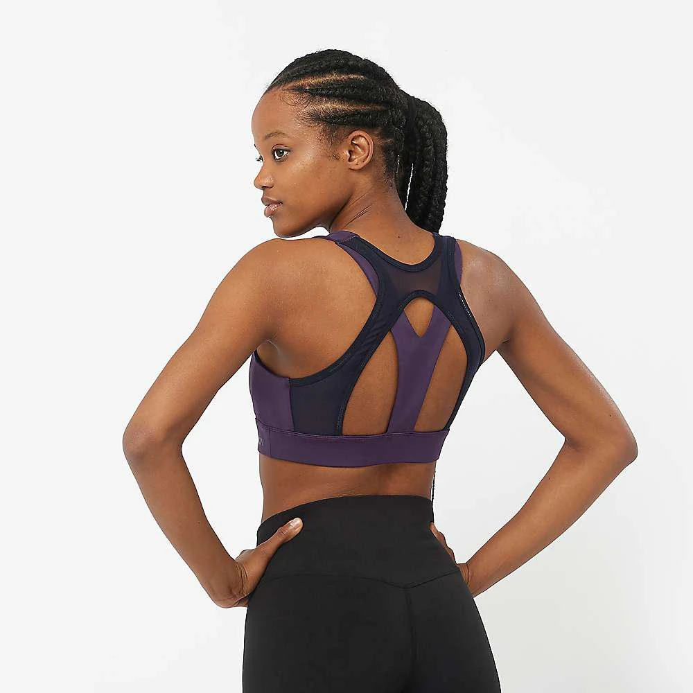 商品Salomon|Women's Cross Run Bra,价格¥272,第1张图片