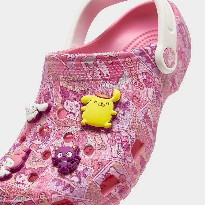 商品Crocs|Girls' Big Kids' Crocs x Hello Kitty Classic Clog Shoes,价格¥375,第3张图片详细描述