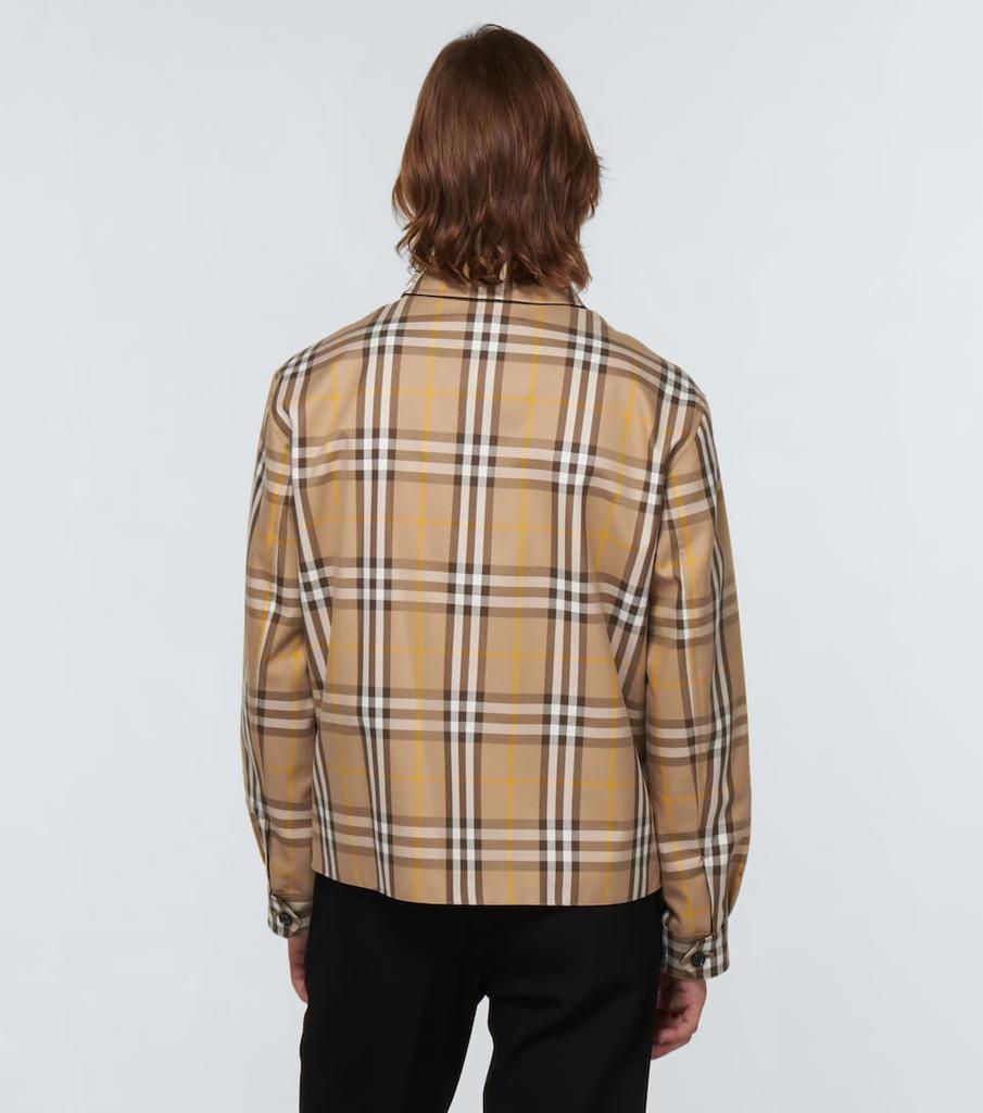 商品Burberry|棉质双面格纹夹克,价格¥11817,第6张图片详细描述