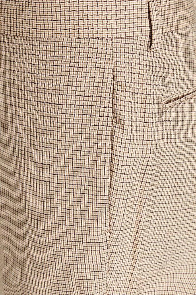 商品Sandro|Gingham wool-canvas suit pants,价格¥421,第4张图片详细描述