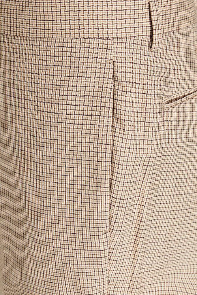 商品Sandro|Gingham wool-canvas suit pants,价格¥397,第6张图片详细描述