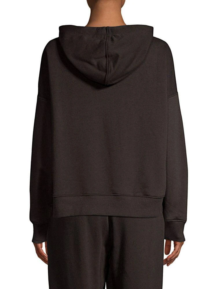 商品Calvin Klein|Monogram Boyfriend Fit Logo Hoodie,价格¥408,第3张图片详细描述