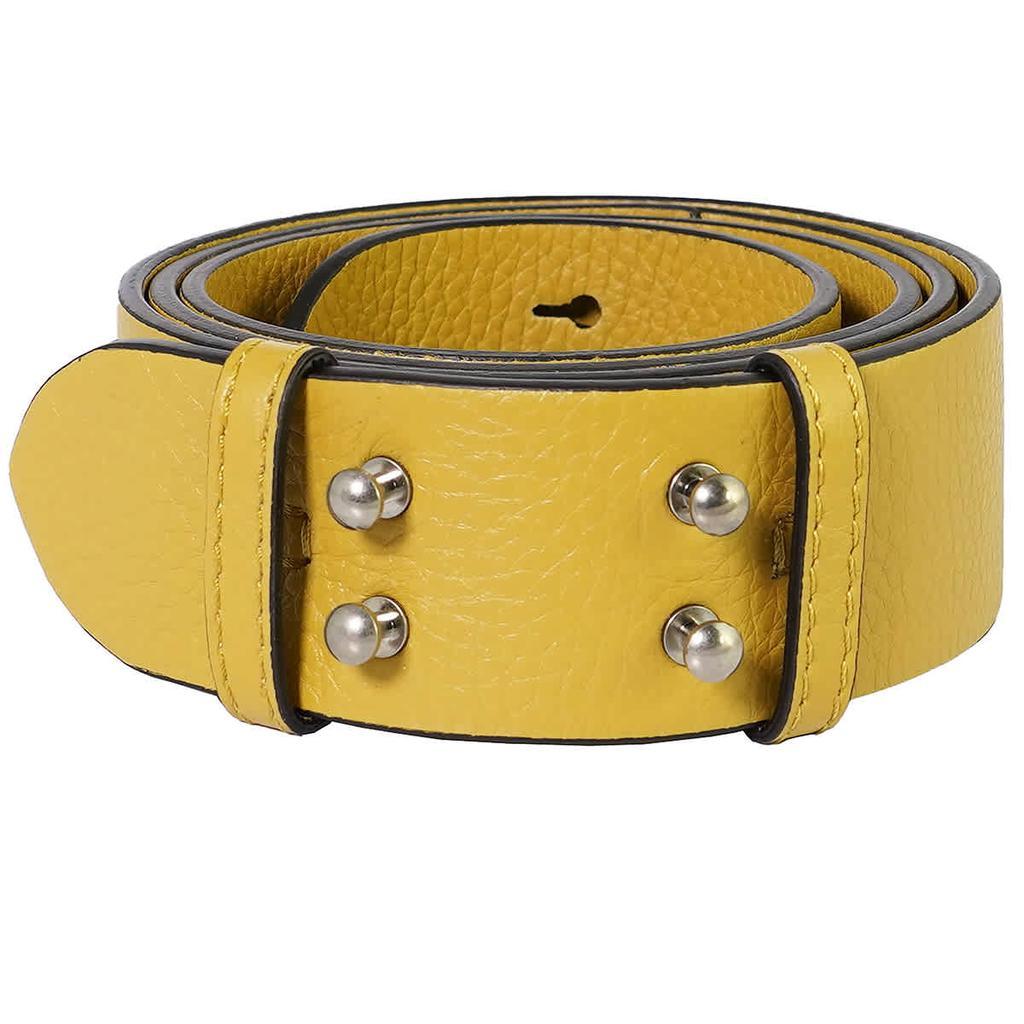 商品Burberry|Ladies The Medium Belt Bag Grainy Leather Belt- Cornflower Yellow,价格¥1390,第1张图片