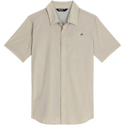 商品Outdoor Research|Astroman Short-Sleeve Sun Shirt - Men's,价格¥379,第4张图片详细描述