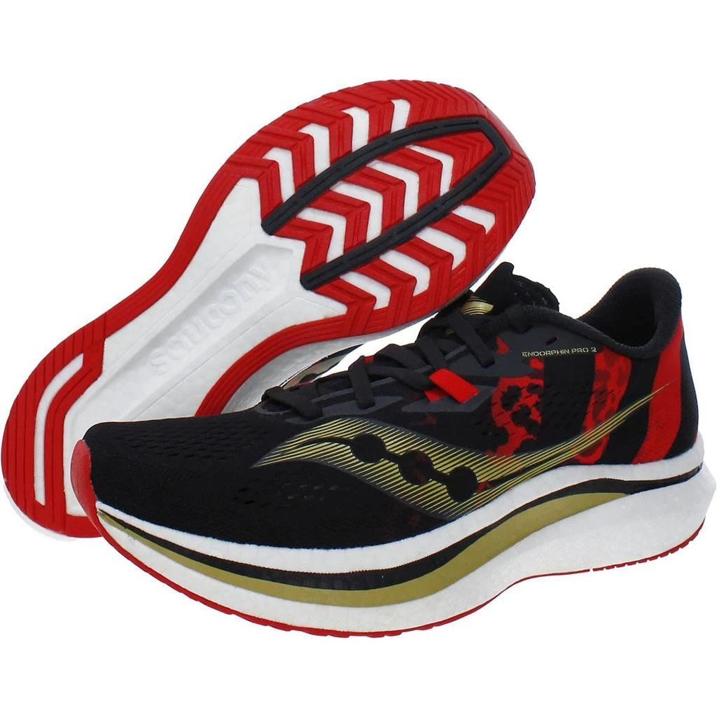 商品Saucony|Saucony Mens Endorphin Pro 2 Lightweight Fitness Running Shoes,价格¥263,第4张图片详细描述