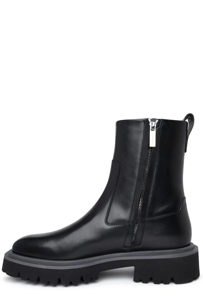 商品Salvatore Ferragamo|Ferragamo Round-Toe Ankle Boots,价格¥4790,第2张图片详细描述