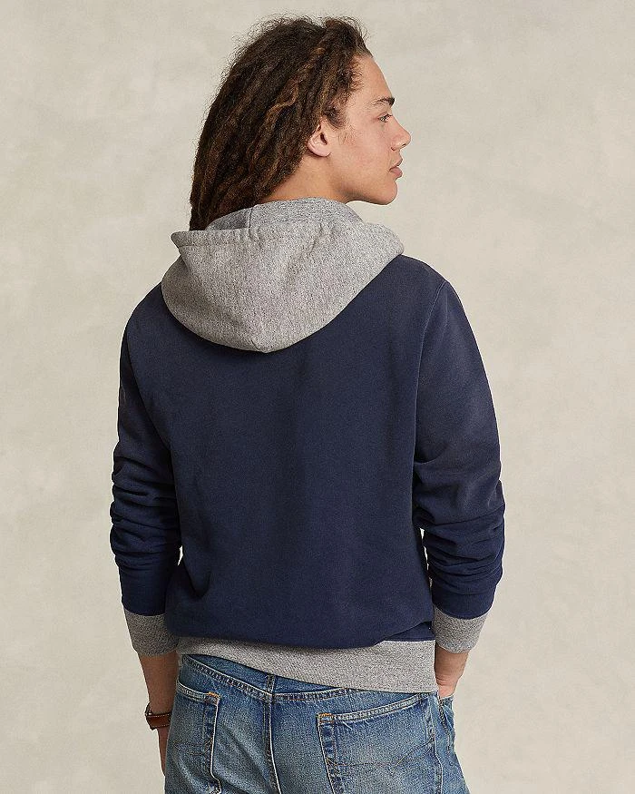 商品Ralph Lauren|Two-Tone Fleece Hoodie,价格¥867,第3张图片详细描述